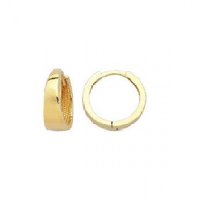 14 K Gold Zircon stone Earring 2,3 gr 