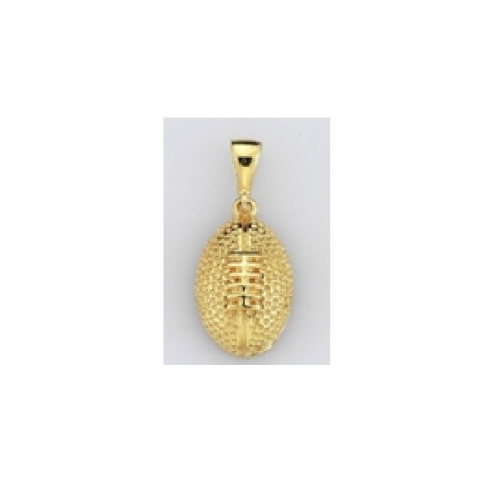  14K Gold Zircon stone Pendant 0,91 gr 