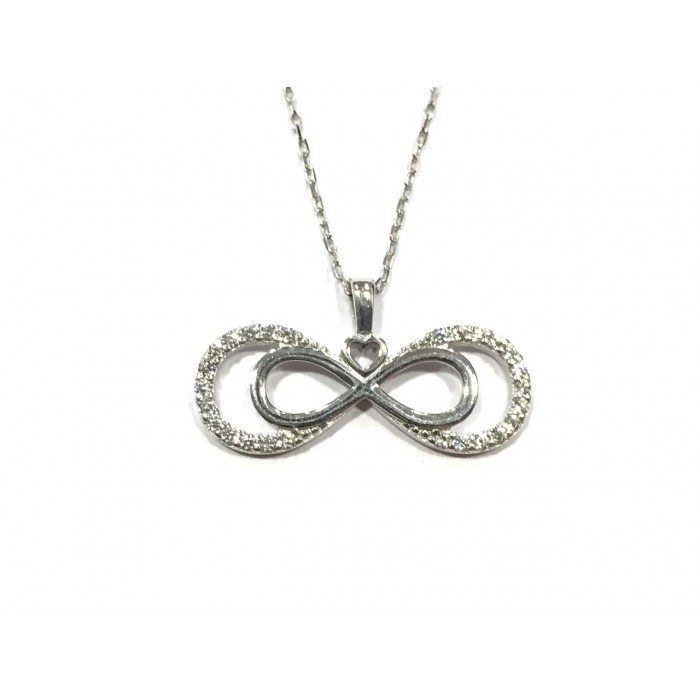 Silver    necklace    with    pendant                                     SNZ225-925K